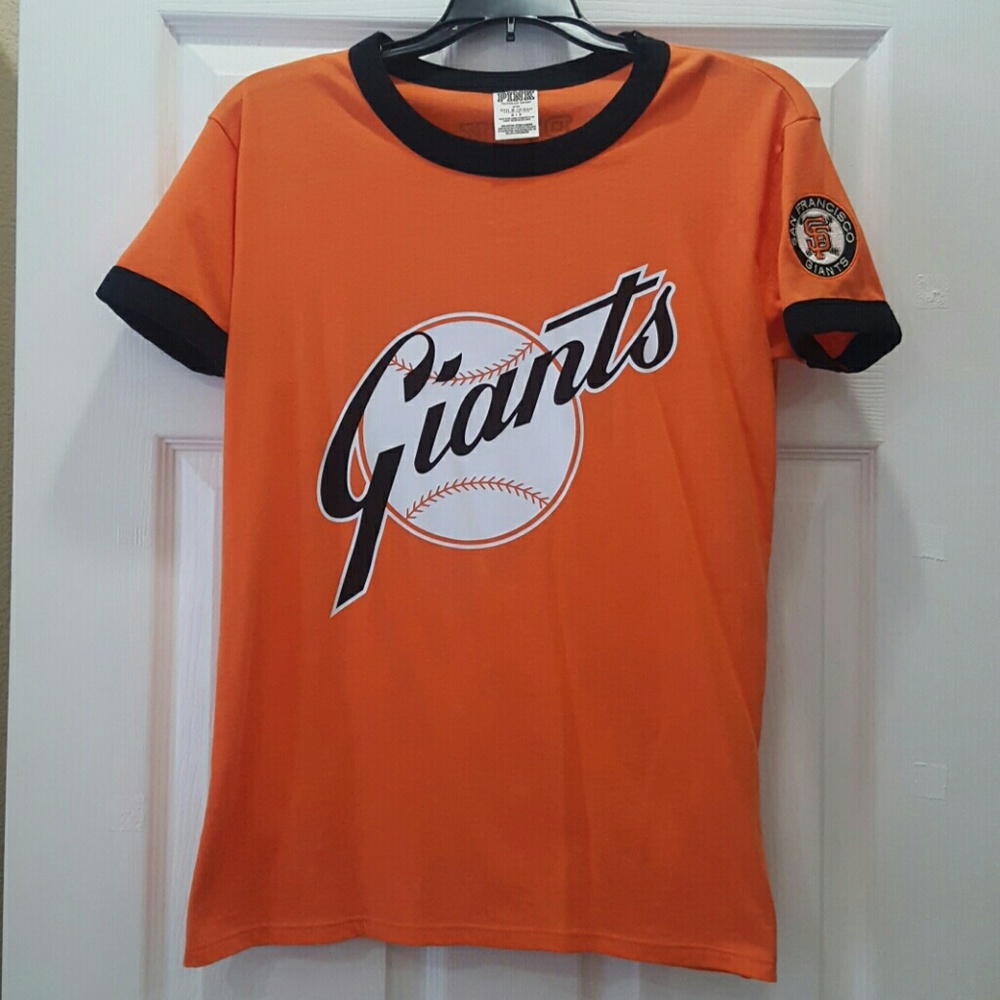 Giants x Pink baseball tee
